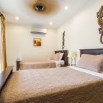 Habitación de huéspedes del Condo 3, Condominios Montecarlo, Playa Jacó - Guest bedroom of Condo 3, Montecarlo Condominiums, Jacó Beach