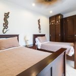 Habitación de huéspedes del Condo 3, Condominios Montecarlo, Playa Jacó - Guest bedroom of Condo 3, Montecarlo Condominiums, Jacó Beach