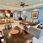 Sala del Condo 10, Condominios Montecarlo, Playa Jacó - Living room of Condo 10, Montecarlo Condominiums, Jacó Beach