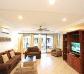 Sala del Condo 7, Condominios Montecarlo, Playa Jacó - Living room of Condo 7, Montecarlo Condominiums, Jacó Beach